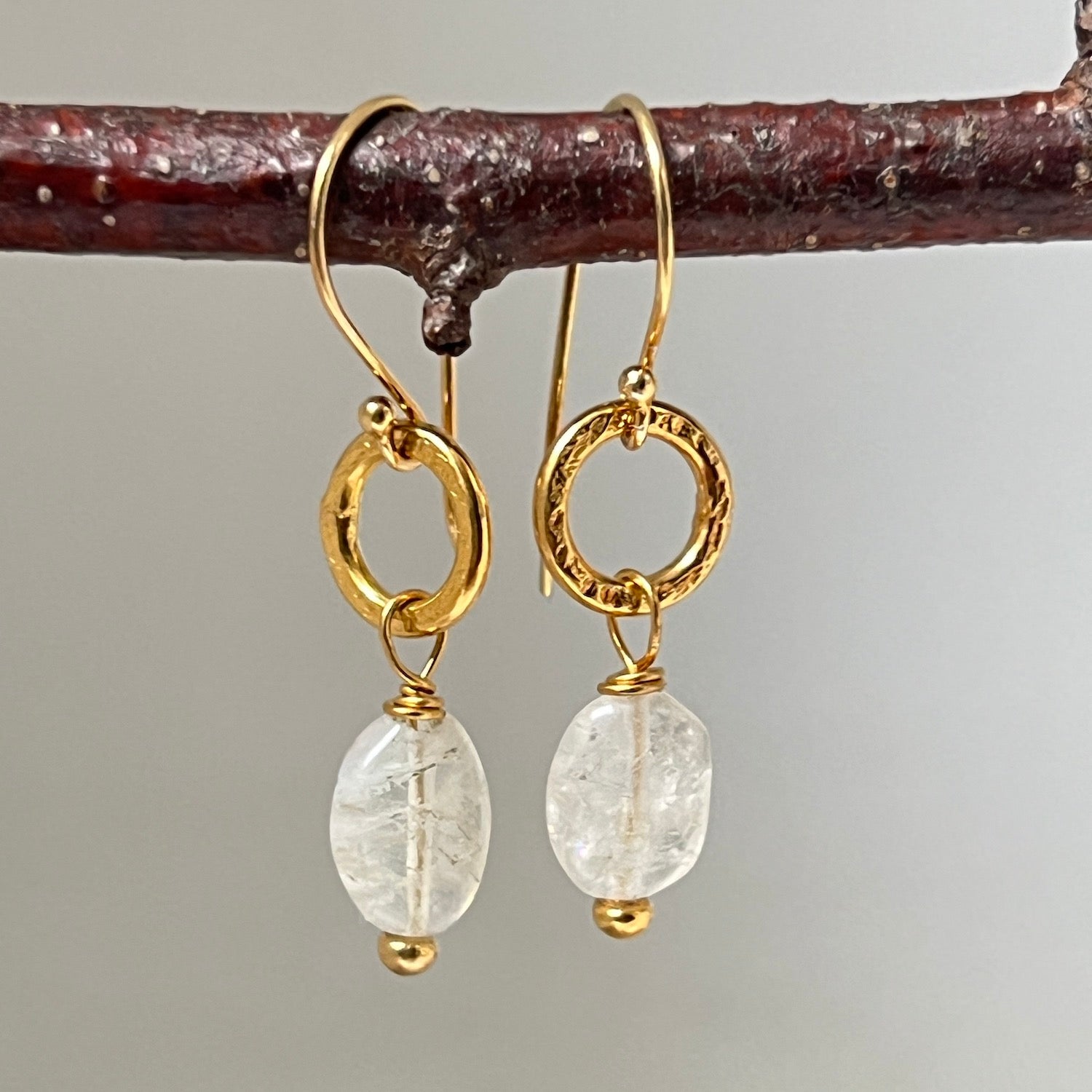 Gita Earrings Moonstone